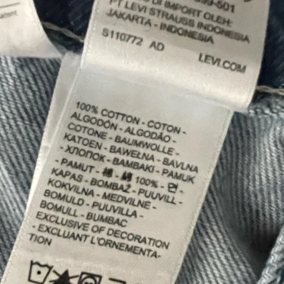 NWT Levi’s Vintage Denim Women’s Overalls - Picture 14 of 15